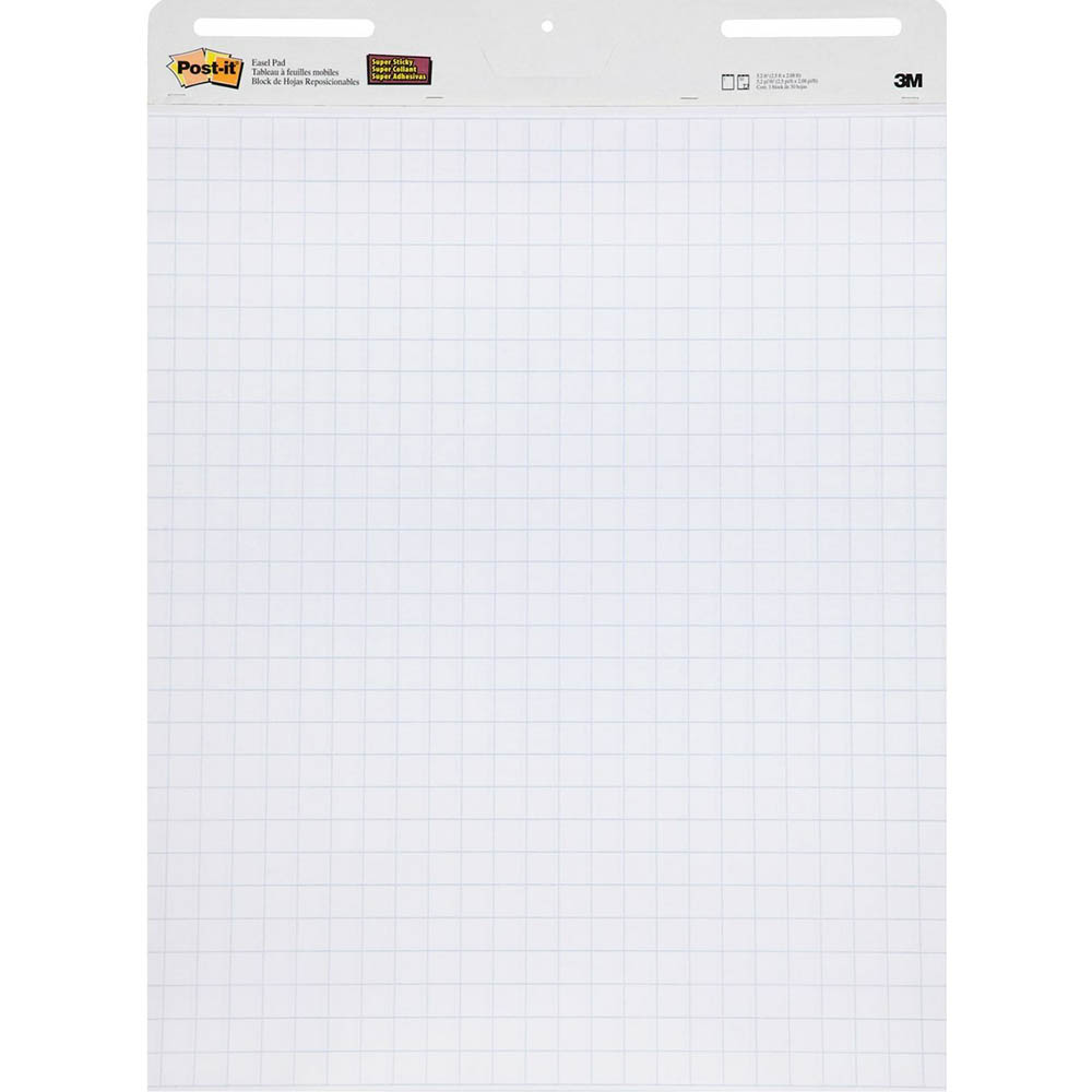 post it 560 super sticky grid easel pad white easel pad graph paper
