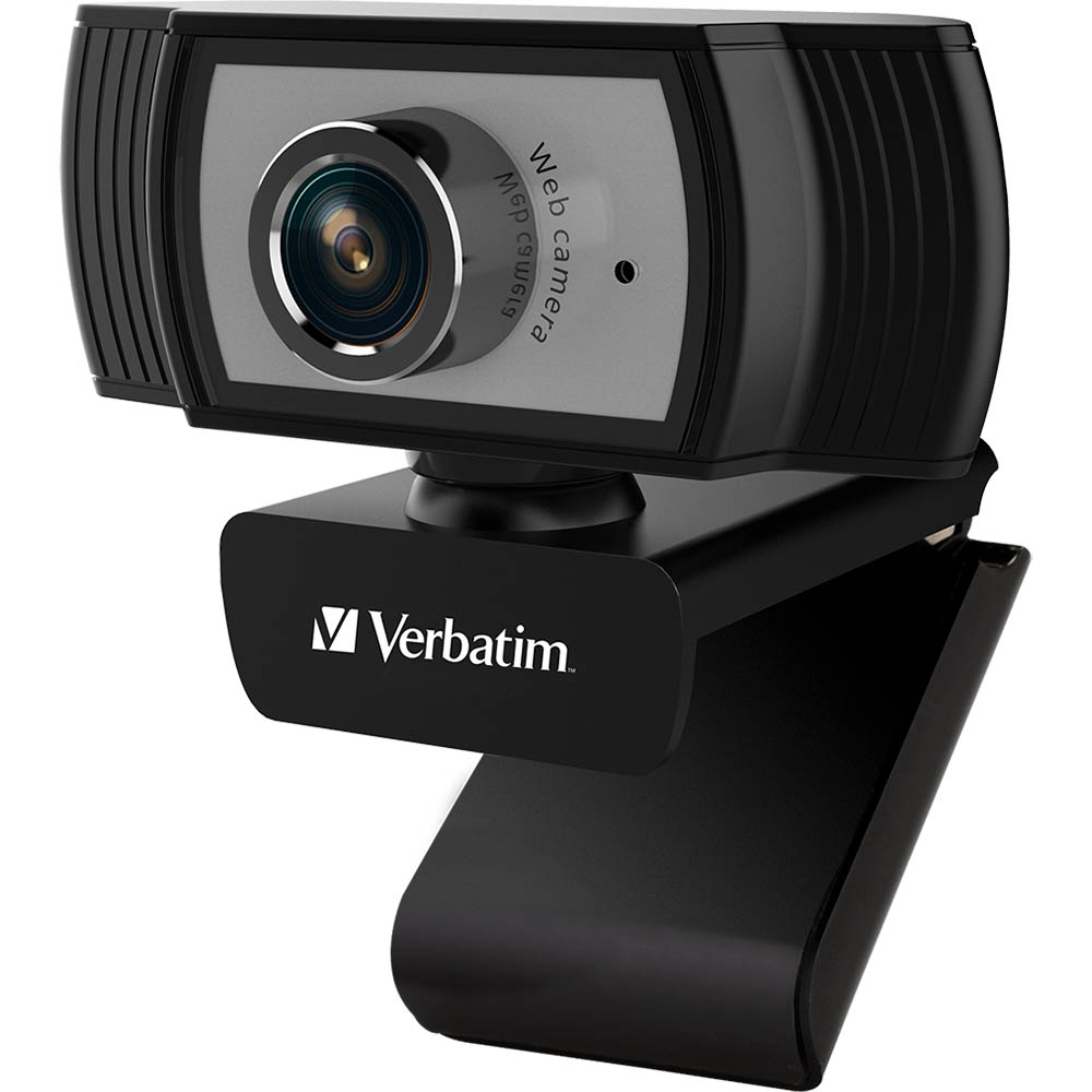 VERBATIM FULL HD WEBCAM 1080P BLACKSILVER