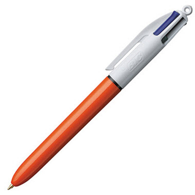 BIC PEN 4 COLOUR RETRACTABLE FINE
