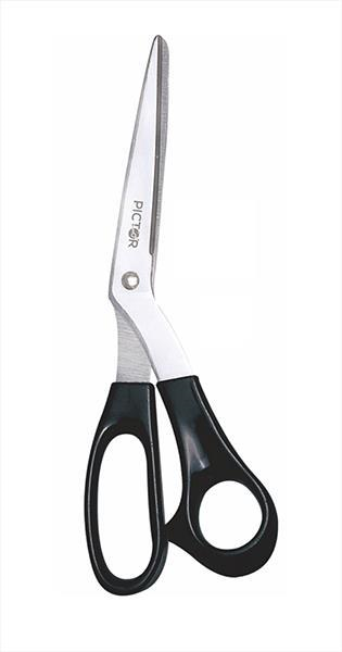 PICTOR SCISSORS 215mm BLACK HANDLE