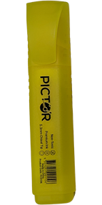 PICTOR HIGHLIGHTER CHISEL YELLOW