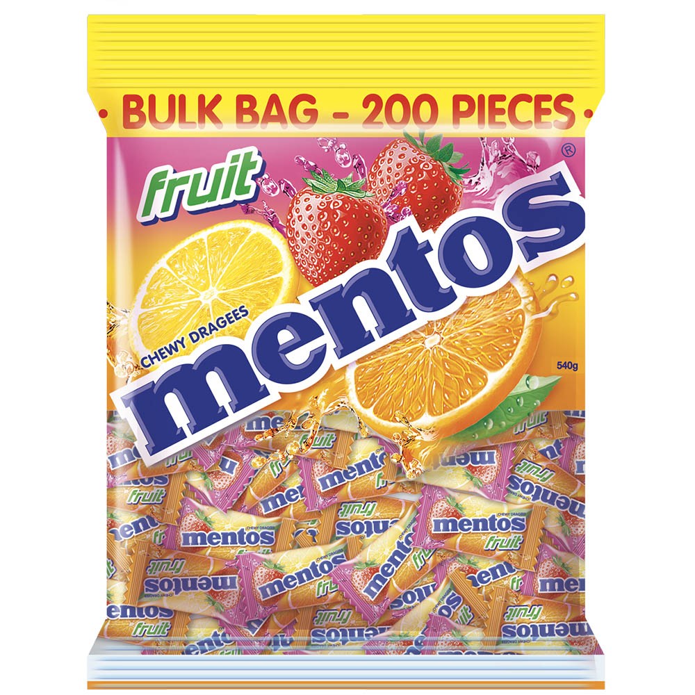 MENTOS FRUIT PILLOW 540G