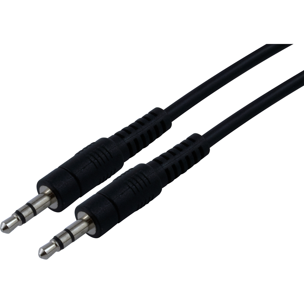COMSOL AUDIO CABLE 35MM STEREO MALE TO 35MM STEREO MALE 1M