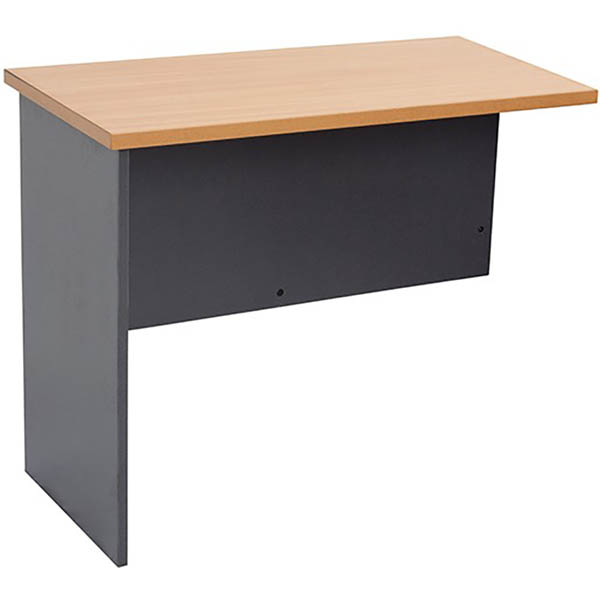 RAPID WORKER CR45WORKSTATION DESK RETURN 900 X 450MM BEECHIRONSTONE