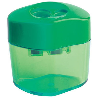 FABERCASTELL WAVE PENCIL SHARPENER 2HOLE BARREL