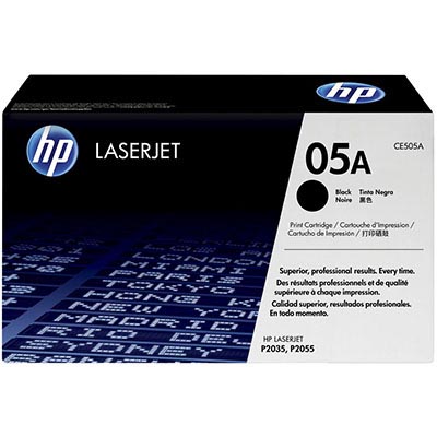 HP CE505A 05A TONER CARTRIDGE BLACK