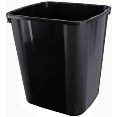 ITALPLAST TIDY BIN 32 LITRE BLACK