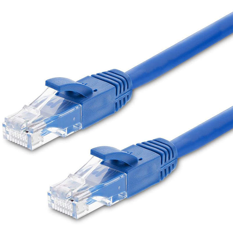 ASTROTEK NETWORK CABLE CAT6 1M BLUE