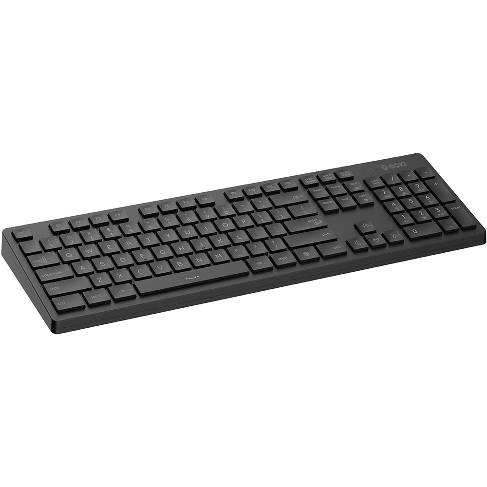 MOKI WIRELESS KEYBOARD BLACK