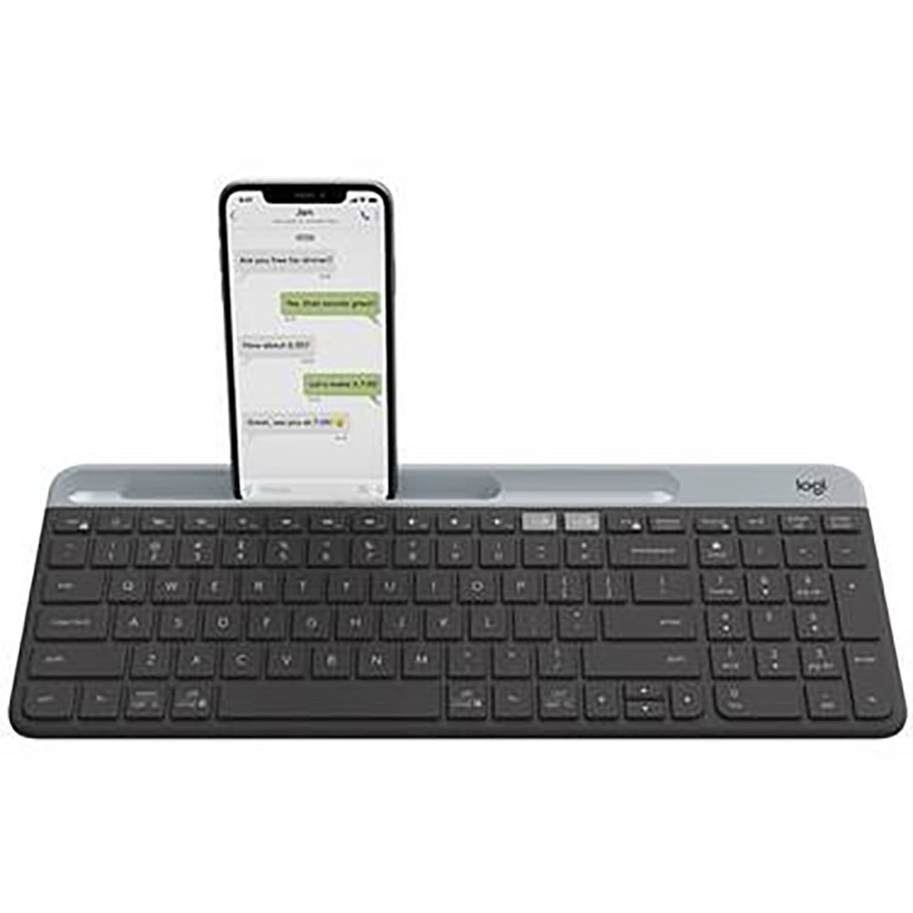 LOGITECH K580 MULTI DEVICE KEYBOARD SLIM WIRELESS GRAPHITE
