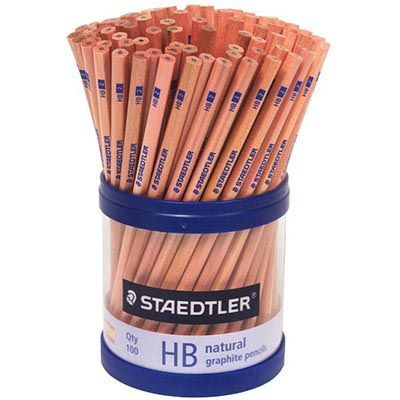 STAEDTLER PENCIL NATURAL HB