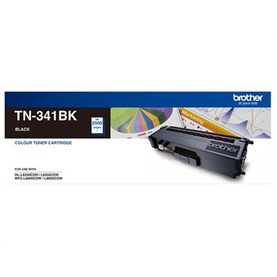 BROTHER TN341BK TONER CARTRIDGE BLACK