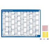 SASCO 10588 FRAMED 700 X 1000MM PLANNER YEARLY