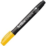 ARTLINE SUPREME ANTIMICROBIAL PERMANENT MARKER BULLET 10MM YELLOW