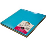 RAINBOW KINDER SHAPES PAPER SQUARE DOUBLE SIDED 80GSM 254MM MATT ASSORTED PACK 120