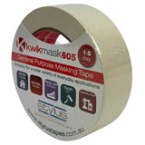 KWIKMASK 605 GENERAL PURPOSE MASKING TAPE 24MM X 50M BEIGE
