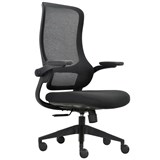 MONDO COLT CHAIR MESH BACK WITH ARMS BLACK
