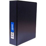 BANTEX INSERT RING BINDER PP 2D 50MM A4 BLACK