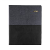 COLLINS VANESSA 325V99 DIARY SHORT WEEK TO VIEW QUARTO BLACK