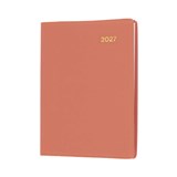COLLINS BELMONT SLIMLINE 337PV44 DIARY WEEK TO VIEW B67 ORANGE
