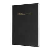 COLLINS 34M4P99 FINANCIAL YEAR DIARY WEEK TO VIEW A4 BLACK
