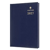 COLLINS STERLING 384P59 DIARY WEEK TO VIEW A5 NAVY BLUE
