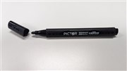 PICTOR TRIANGULAR BLACK WHITEBOARD MARKER BULLET TIP 44MM
