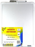 A3 MAGNETIC WHITEBOARD 355MM X 280MM WHITE INC MARKER