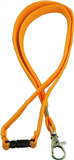 OSMER YELLOW LANYARD D CLIP WITH SAFETY BREAKAWAY RELEASE PACK 20