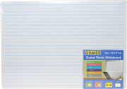 OSMER STUDENT WHITEBOARD A4 PLAIN  24mm DOTTED THIRDS