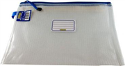 CLEAR MESH POUCH A4 360 X 270MM