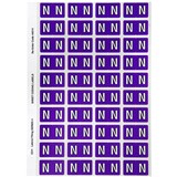 AVERY 44514 LATERAL FILE LABEL SIDE TAB COLOUR CODE N 25 X 42MM PURPLE PACK 240