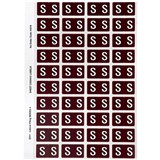 AVERY 44519 LATERAL FILE LABEL SIDE TAB COLOUR CODE S 25 X 42MM BROWN PACK 240