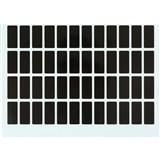 AVERY 44540 LATERAL FILE LABEL BLOCK COLOUR 19 X 42MM BLACK PACK 240