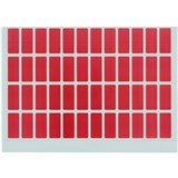 AVERY 44547 LATERAL FILE LABEL BLOCK COLOUR 19 X 42MM RED PACK 240
