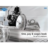 ZIONS TIME PAY AND WAGES BOOK 6 EMPLOYEES