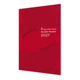 COLLINS COLPLAN 51C15 EARLY EDITION PLANNER DIARY MONTH TO VIEW A4 GEO RED