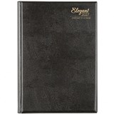 CUMBERLAND 51EPBK ELEGANT APPOINTMENT DIARY DAY TO PAGE A5 BLACK