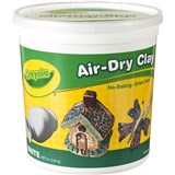 CRAYOLA AIR DRY CLAY 226KG WHITE
