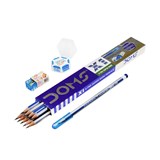 DOMS X1 2B XTRA SUPER DARK HEXAGONAL PENCILS