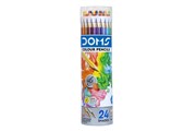 DOMS COLOUR PENCILS  ROUND TIN BOX 242 COLOURS