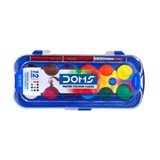 WATERCOLOUR PAINT DISCS 23MM ASSORTED PACK 12