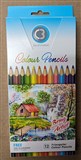 C3 TRIANGULAR COLOURED PENCIL ASSORTED PACK 12