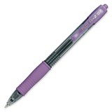 PILOT G2 RETRACTABLE GEL INK PEN 07MM VIOLET