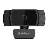 VERBATIM FHD AUTO FOCUS WEBCAM 1080P BLACK
