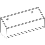 DEFLECTO BUSINESS CARD HOLDER LANDSCAPE 98 X 44 X 32MM CLEAR