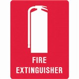 TRAFALGAR FIRE EXTINGUISHER SIGN 300 X 225MM