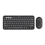 LOGITECH BLUETOOTH KEYBOARD AND MOUSE COMBO PEBBLE 2 TONAL GRAPHITE