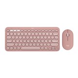 LOGITECH BLUETOOTH KEYBOARD AND MOUSE COMBO PEBBLE 2 TONAL ROSE