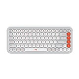 LOGITECH POP ICON KEYS WIRELESS KEYBOARD OFF WHITE